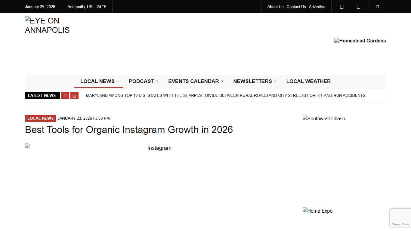 Best Tools for Organic Instagram Growth in 2026 - Eye On Annapolis